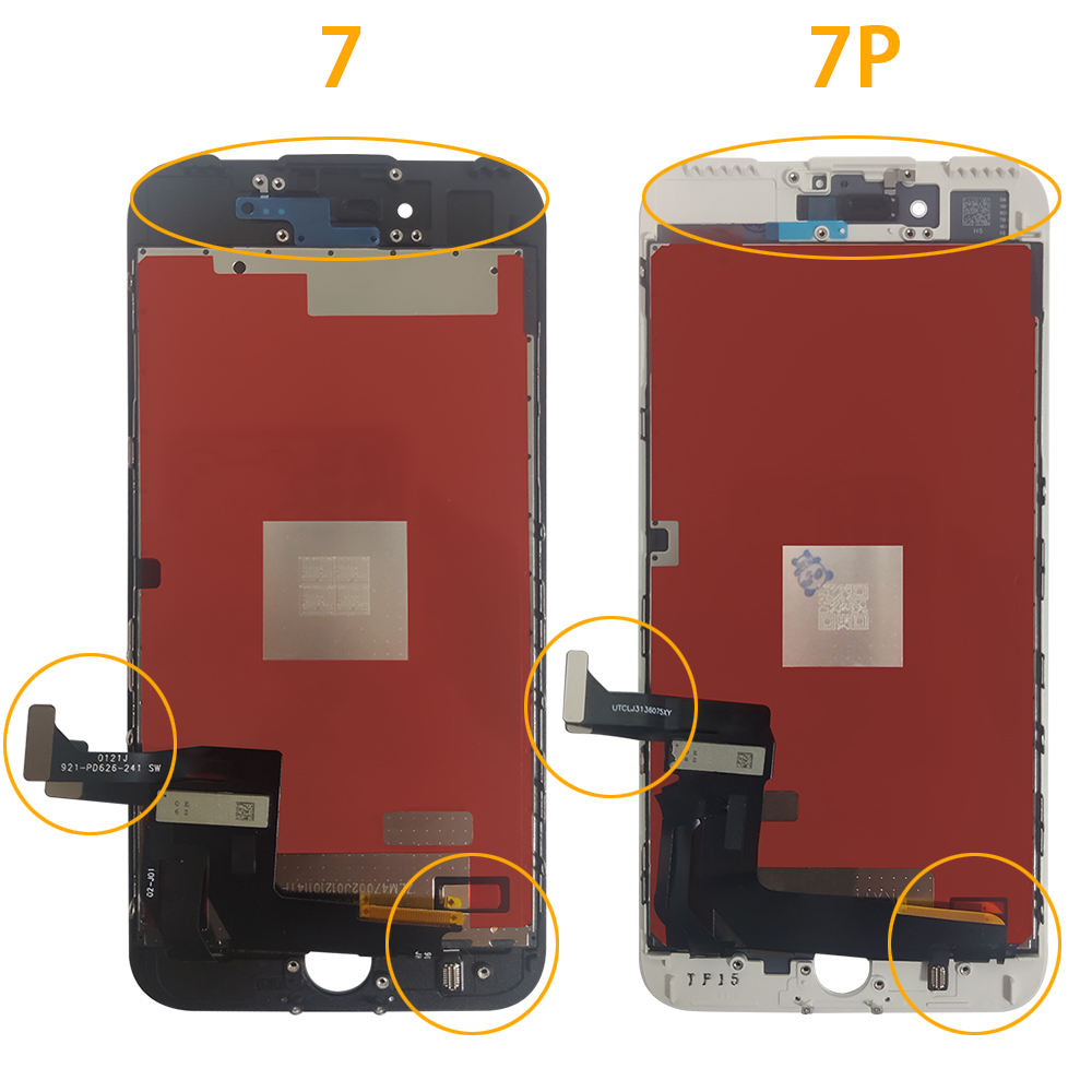 iPhone Touch Screen Repair Parts For Fix Apple iPhone 7 LCD Display Replacement Panel Digitizer Lens Senor Factory Price