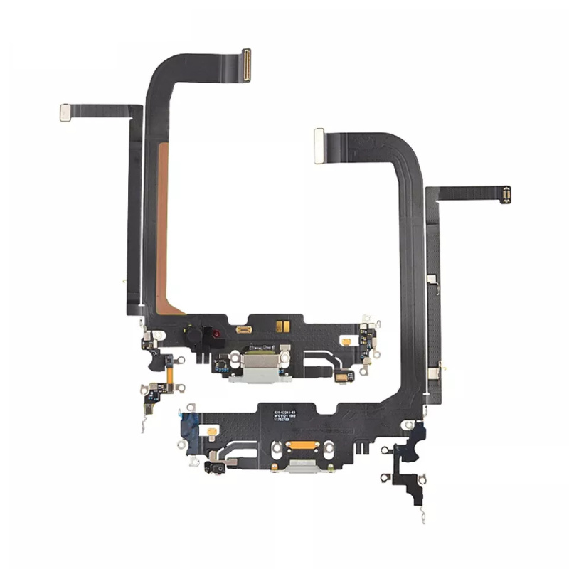 Wholesale Repair iPhone Parts For iPhone 13 Pro Max USB Port Charger Dock Connector Mic Charging Flex Cable Replacement Parts Dock Charging Flex For iPhone 13PM Series