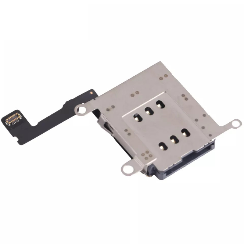 Wholesale Repair iPhone Parts For iPhone 13 Pro Max Sim Card Reader Connector Socket Ribbon Flex Cable For iPhone 13PM Series