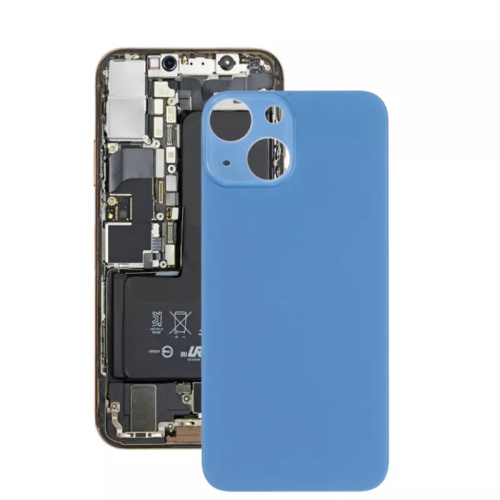 iPhone Repair Parts Wholesale Price For iPhone 13 Mini Big Hole Glass Back Cover From China Factory