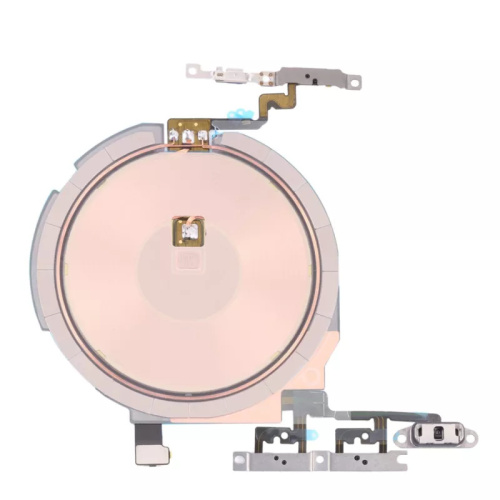 iPhone Repair Parts Wholesale For iPhone 13 Mini NFC Chip Wireless Charging Charger Panel Coil Sticker With Volume Button Flex Cable