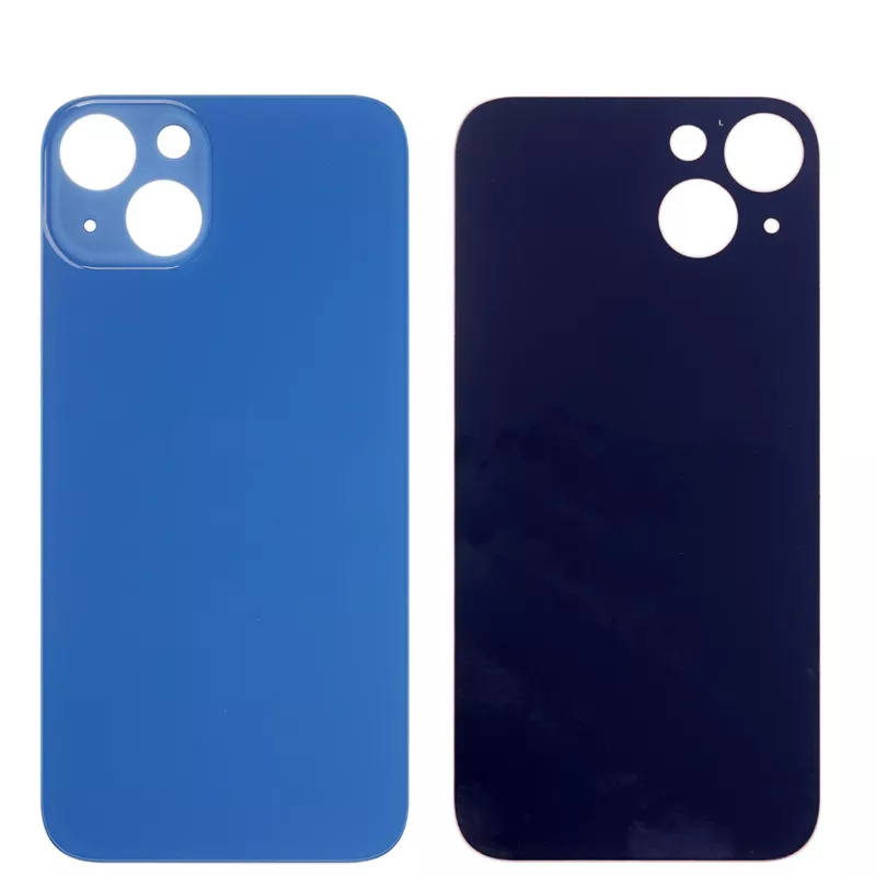 iPhone Repair Parts Wholesale Price For iPhone 13 Mini Big Hole Glass Back Cover From China Factory
