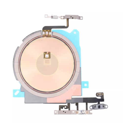 iPhone Repair Parts Wholesale For iPhone 13 NFC Chip Wireless Charging Charger Panel Coil Sticker With Volume Button Flex Cable