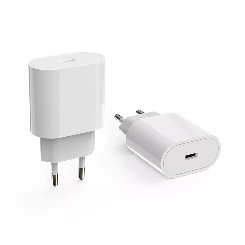 Fast Charging 20W PD3.0 Portable Power Adapter EU US PD 20W USB C Wall Charger For Apple iPhone iPad Charger Wholesale Price