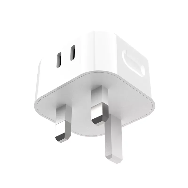 2022 New technology OEM ODM Fast Charger PD 40w 65W USB C iPhone Chargers Dual Type C Port For 20w iPhone Charger Fast Charging Wholesale Price