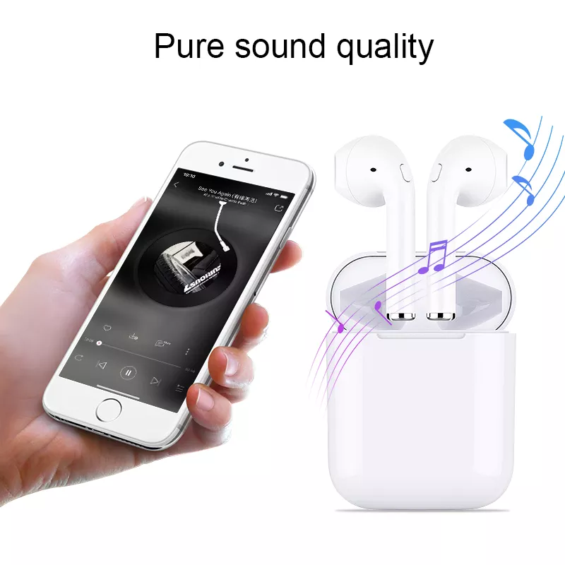 2019 Factory i9S TWS New Product Stereo wireless earphones With Charging Box Tws Earbuds Wholesale Price