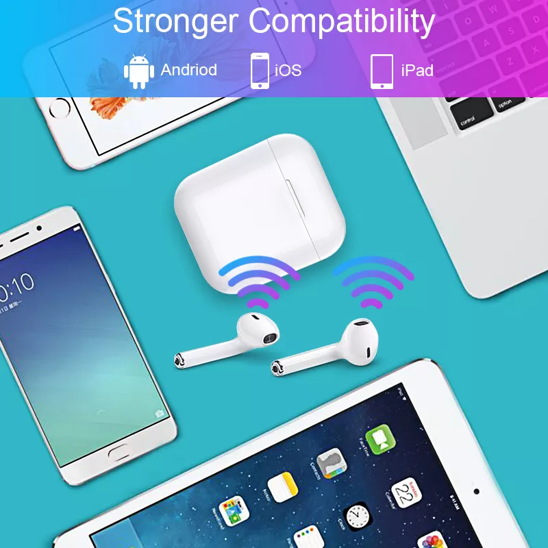 2019 Factory i9S TWS New Product Stereo wireless earphones With Charging Box Tws Earbuds Wholesale Price