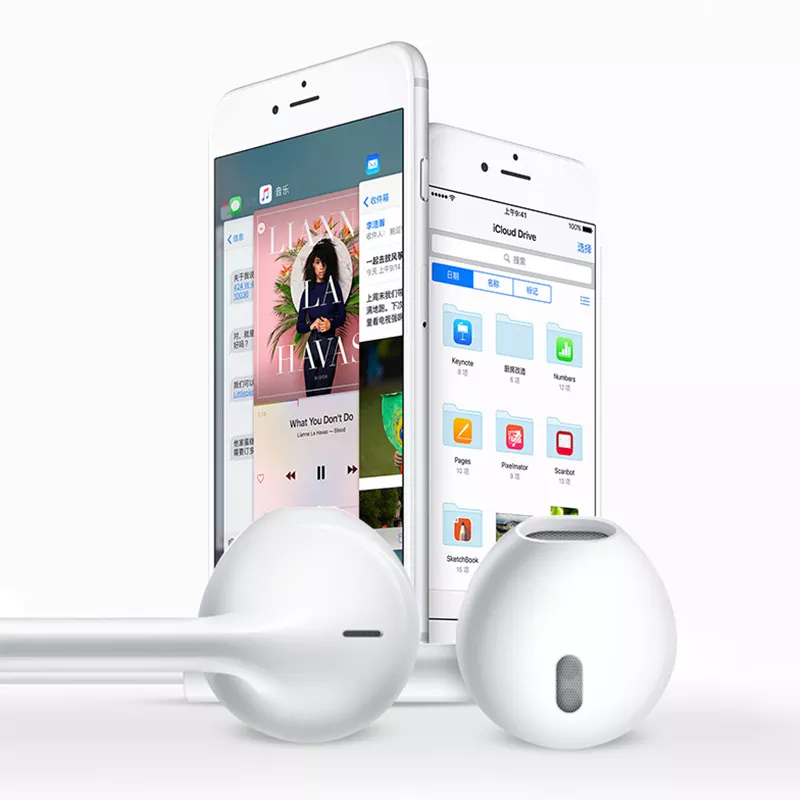 Best selling Handfree Earphone With Mic For iPhone Wired OEM Earphone Wholesale Price