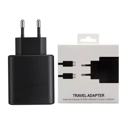EU US UK AU Portable Fast Mobile Charging TYPE C travel Adapter 45w PD Wall Charger For Samsung Charger Wholesale Price