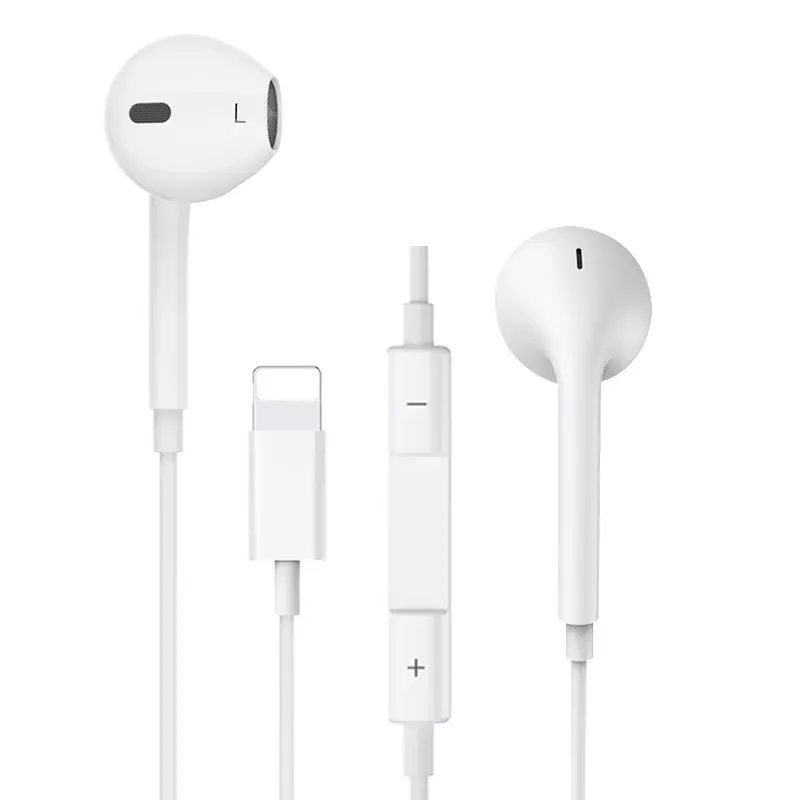 Best selling Handfree Earphone With Mic For iPhone Wired OEM Earphone Wholesale Price