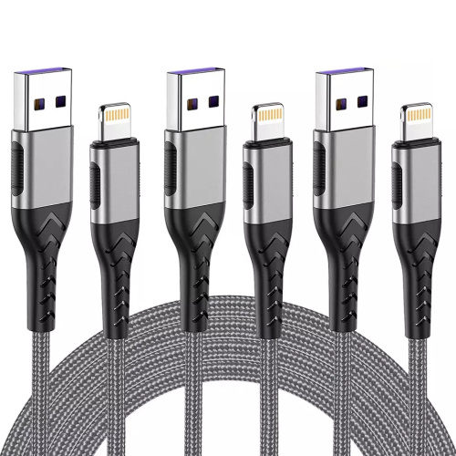 Lightning Cables Wholesale Price Color Nylon Lightning To USB Fast Charging Cord China Factory Mfi Certified For Apple iPhone iPad From China Factory