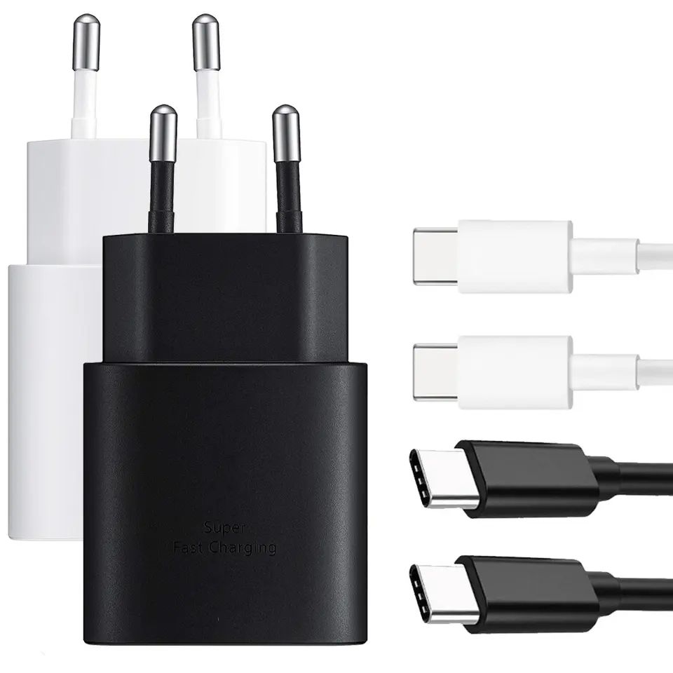 Super Fast Wall Charger 25W Adapter Charger Original Cargador 25W Phone Cargador Charger For Samsung
