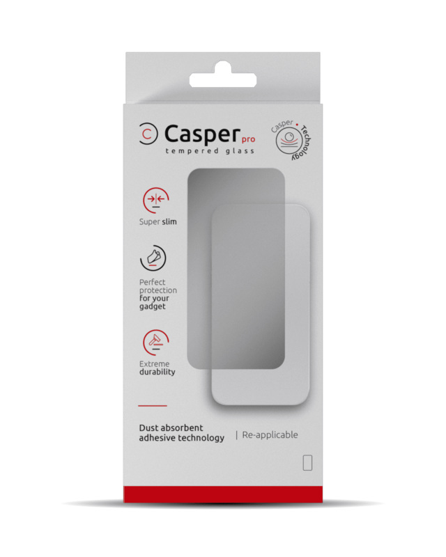 Casper Pro Tempered Glass Compatible For iPhone 14 Pro (Retail Pack) (Privacy)