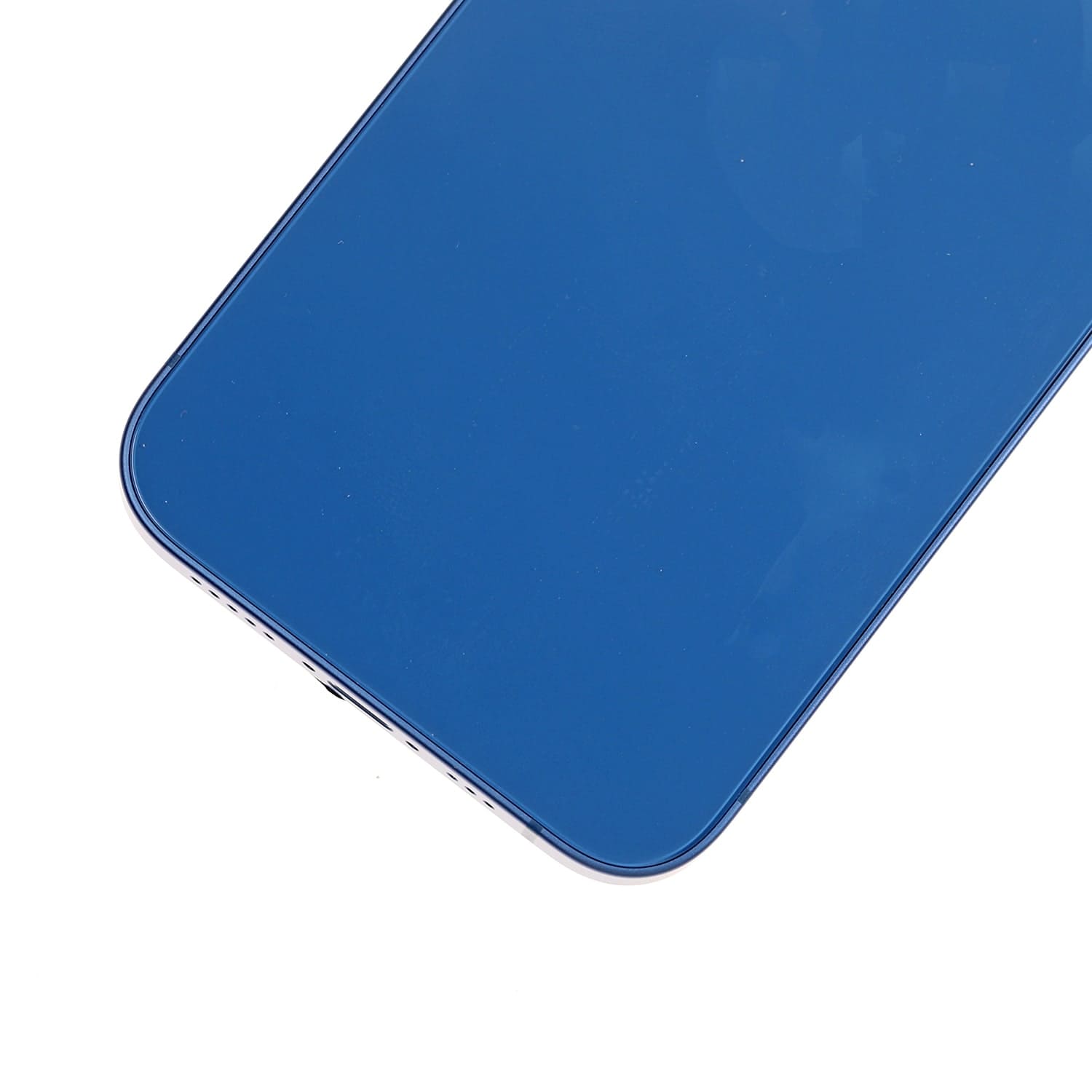 Back Housing W/ Small Components Pre-Installed Compatible For iPhone 13 (US Version) (Used OEM Pull: Grade B) (Blue)