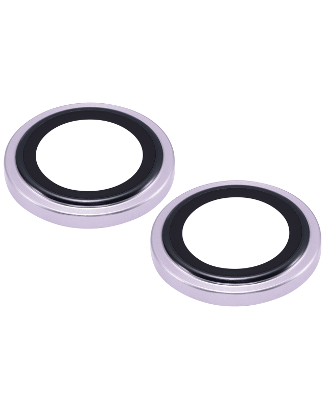 Casper Camera Lens Protector Compatible For iPhone 14 / 14 Plus (Purple) (Clear)