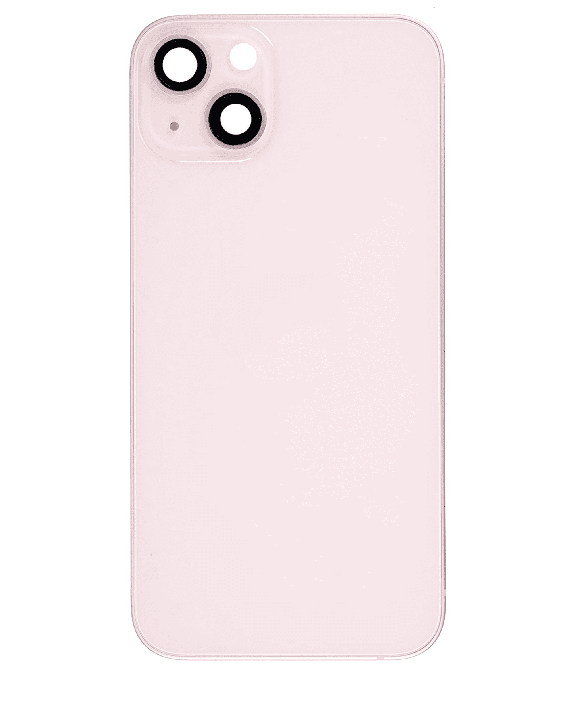 Back Housing W/ Small Components Pre-Installed Compatible For iPhone 13 (US Version) (Used OEM Pull: Grade B) (Pink)