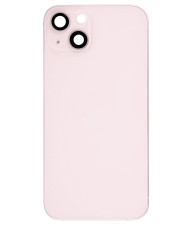 Back Housing W/ Small Components Pre-Installed Compatible For iPhone 13 (US Version) (Used OEM Pull: Grade B) (Pink)