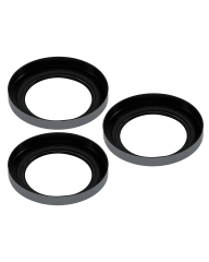 Casper Camera Lens Protector Compatible For iPhone 15 Pro / 15 Pro Max (Gray) (Clear)