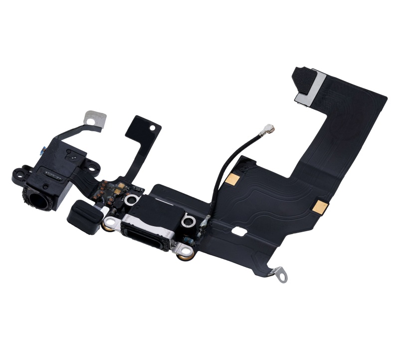 Charging Port Flex Cable Compatible For iPhone 5 (Space Gray)
