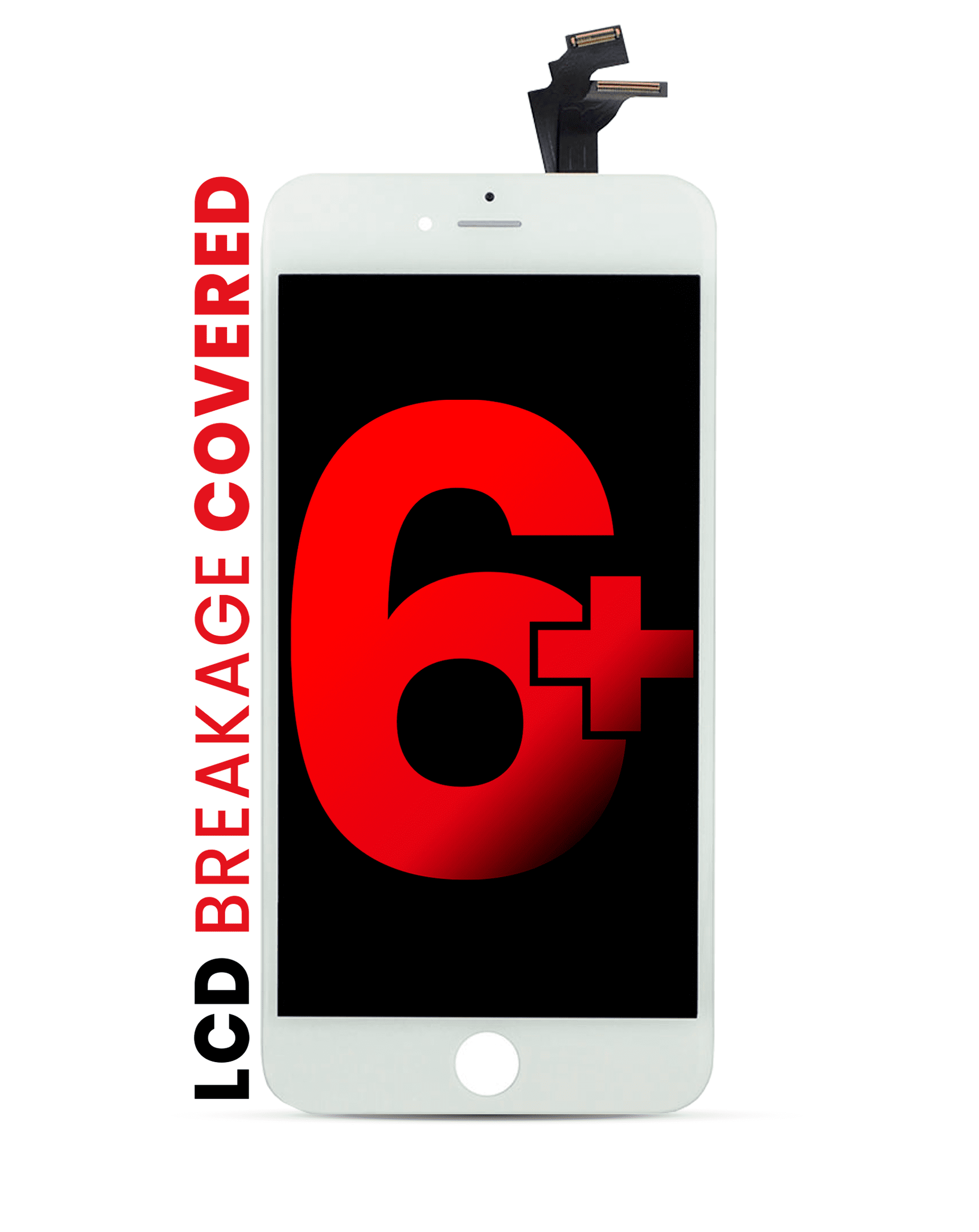 LCD Assembly Compatible For iPhone 6 Plus (Aftermarket Pro: XO7 Incell) (White)
