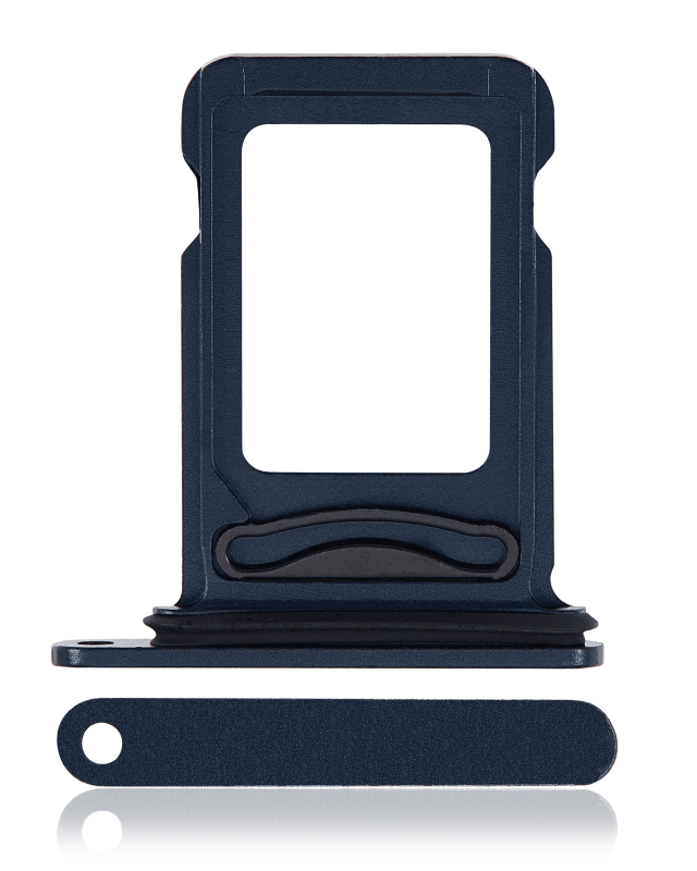 Dual Sim Card Tray Compatible For iPhone 14 / 14 Plus (Midnight)