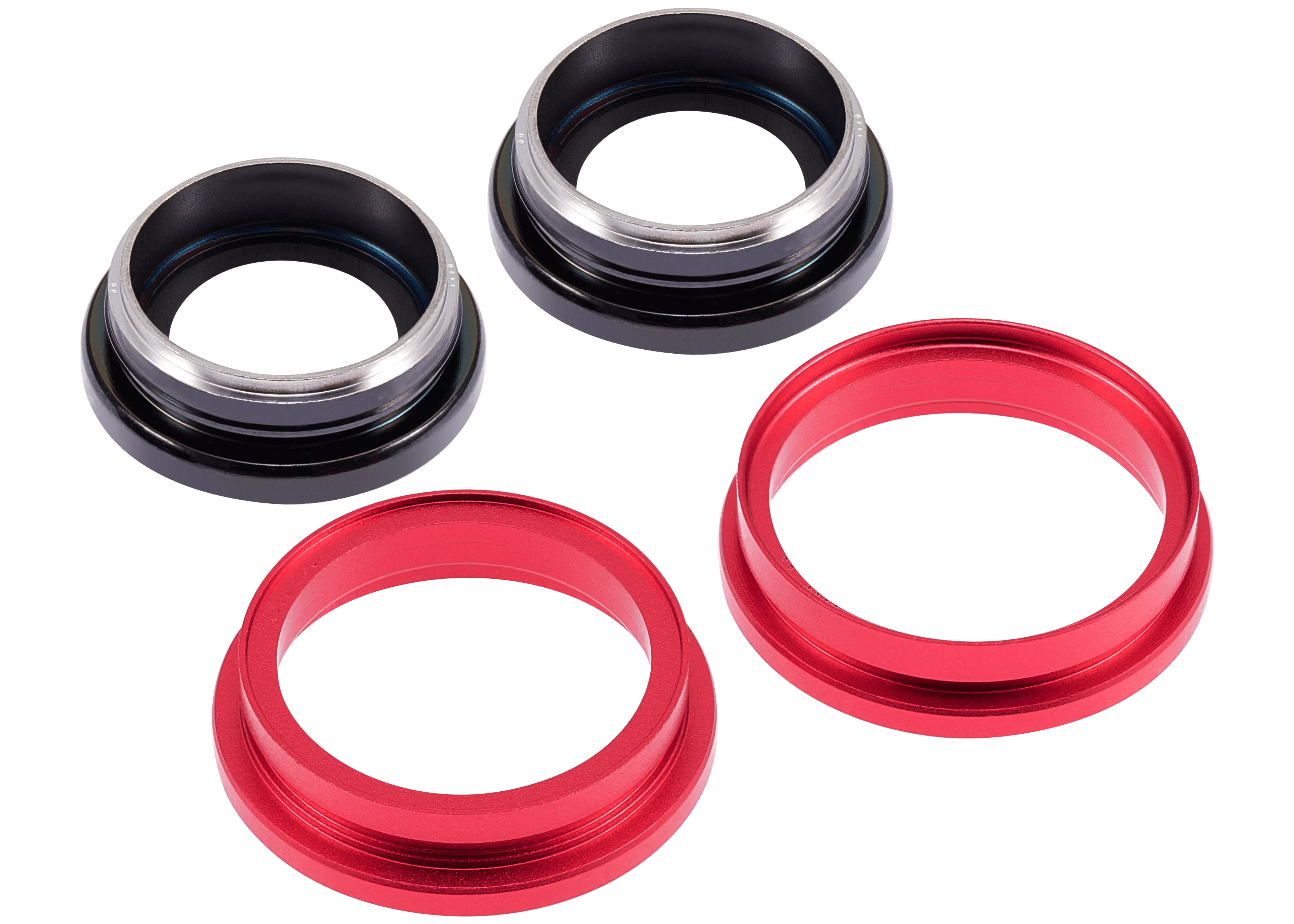 Back Camera Lens With Bracket & Bezel Compatible For iPhone 14 / 14 Plus (2 Piece Set) (Aftermarket Plus) (Red)