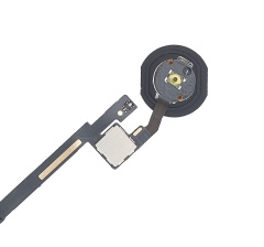 Home Button With Flex Compatible For iPad Mini 3 (Black)