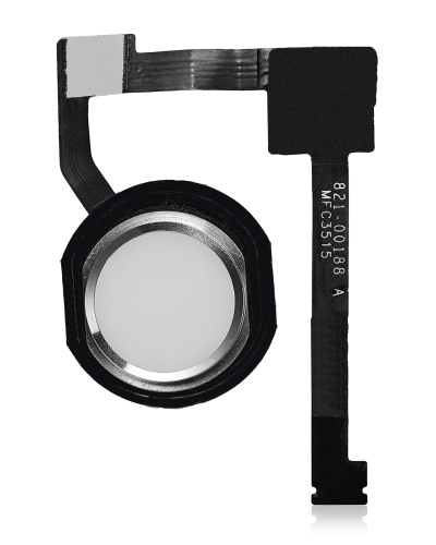 Home Button With Flex Compatible For iPad Mini 4 (Silver)