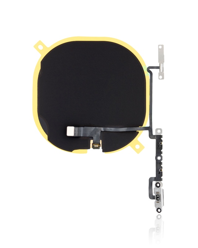 Wireless NFC Charging Flex With Power & Volume Flex Pre-Installed Compatible For iPhone X