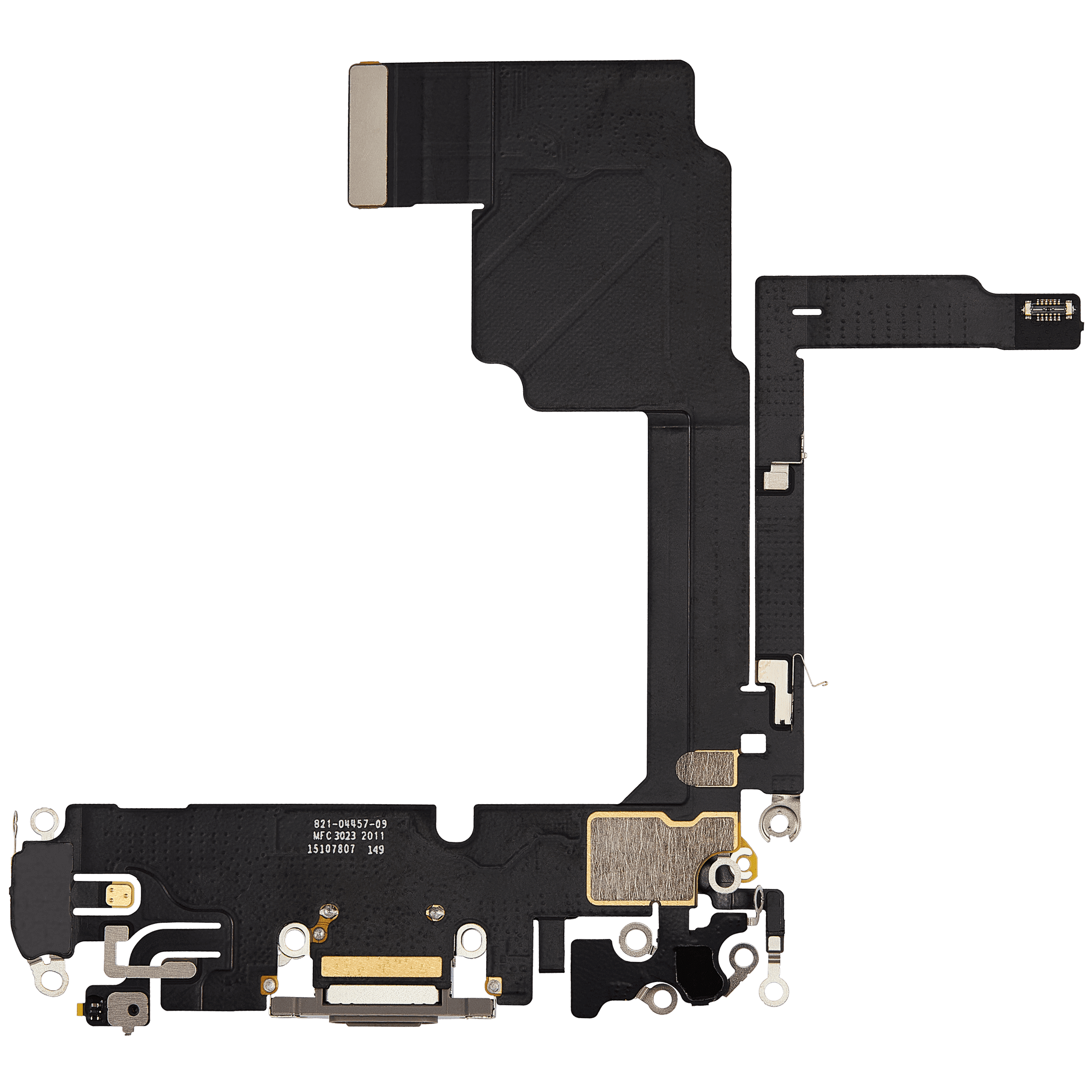 Charging Port Flex Cable Compatible For iPhone 15 Pro (Premium) (Natural Titanium)