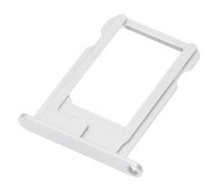 Sim Tray Compatible For iPhone 5S / SE (2016) (Silver)
