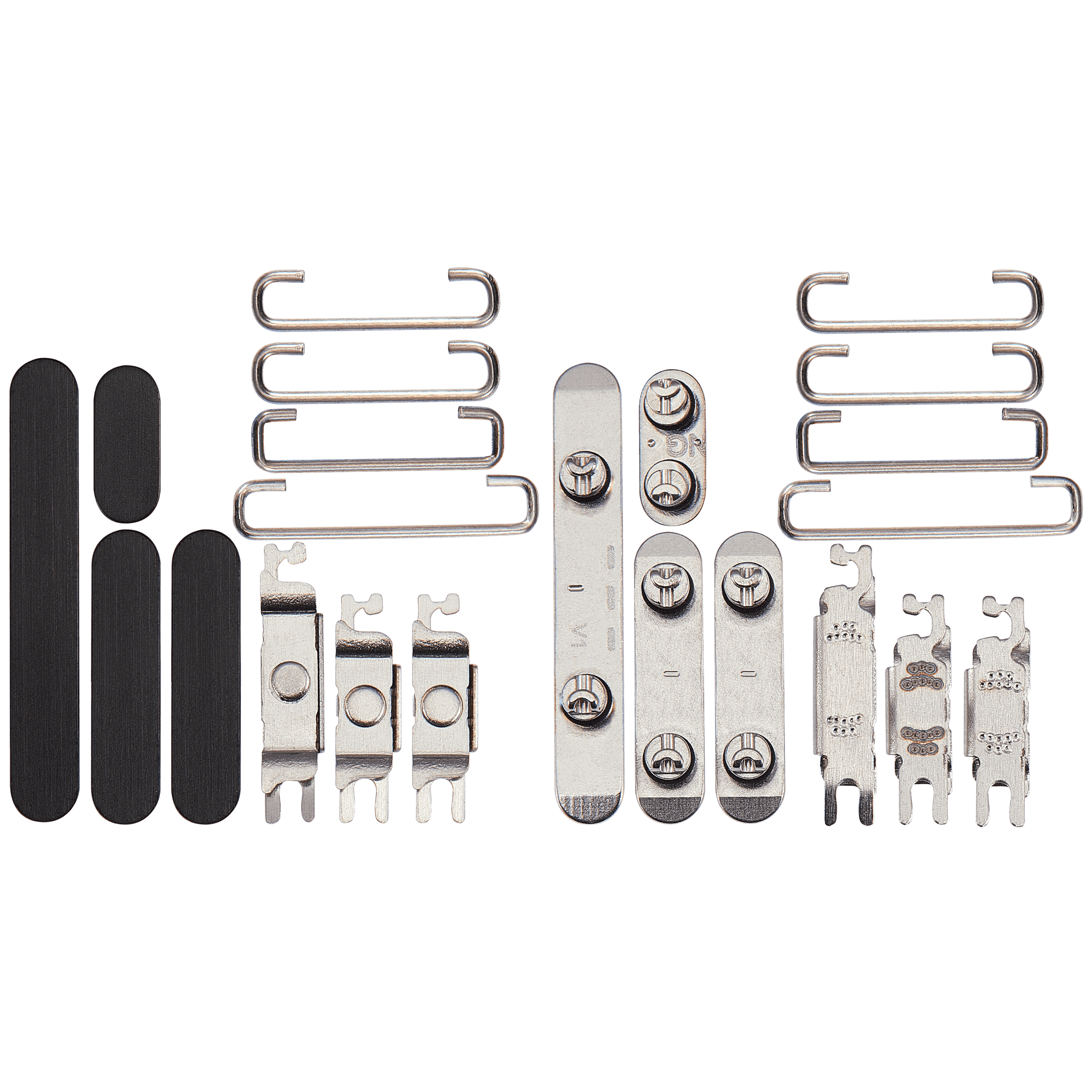 Hard Buttons (Power / Volume / Switch) Compatible For iPhone 15 Pro / 15 Pro Max (Black Titanium)