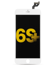 LCD Assembly With Steel Plate Compatible For iPhone 6S Plus (Premium) (White)