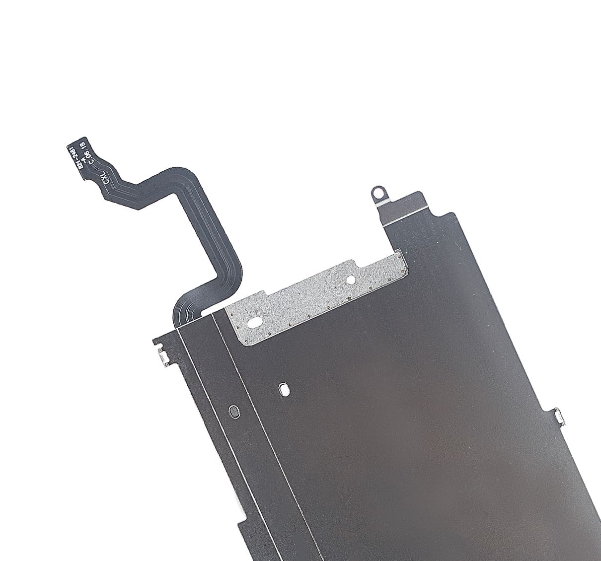 Home Button Extension Flex With LCD Steel Plate Compatible For iPhone 6