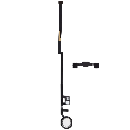 Home Button Flex Cable Compatible For iPad 7 (2019) / iPad 8 (2020) / iPad 9 (2021) (Aftermarket Plus) (Silver)