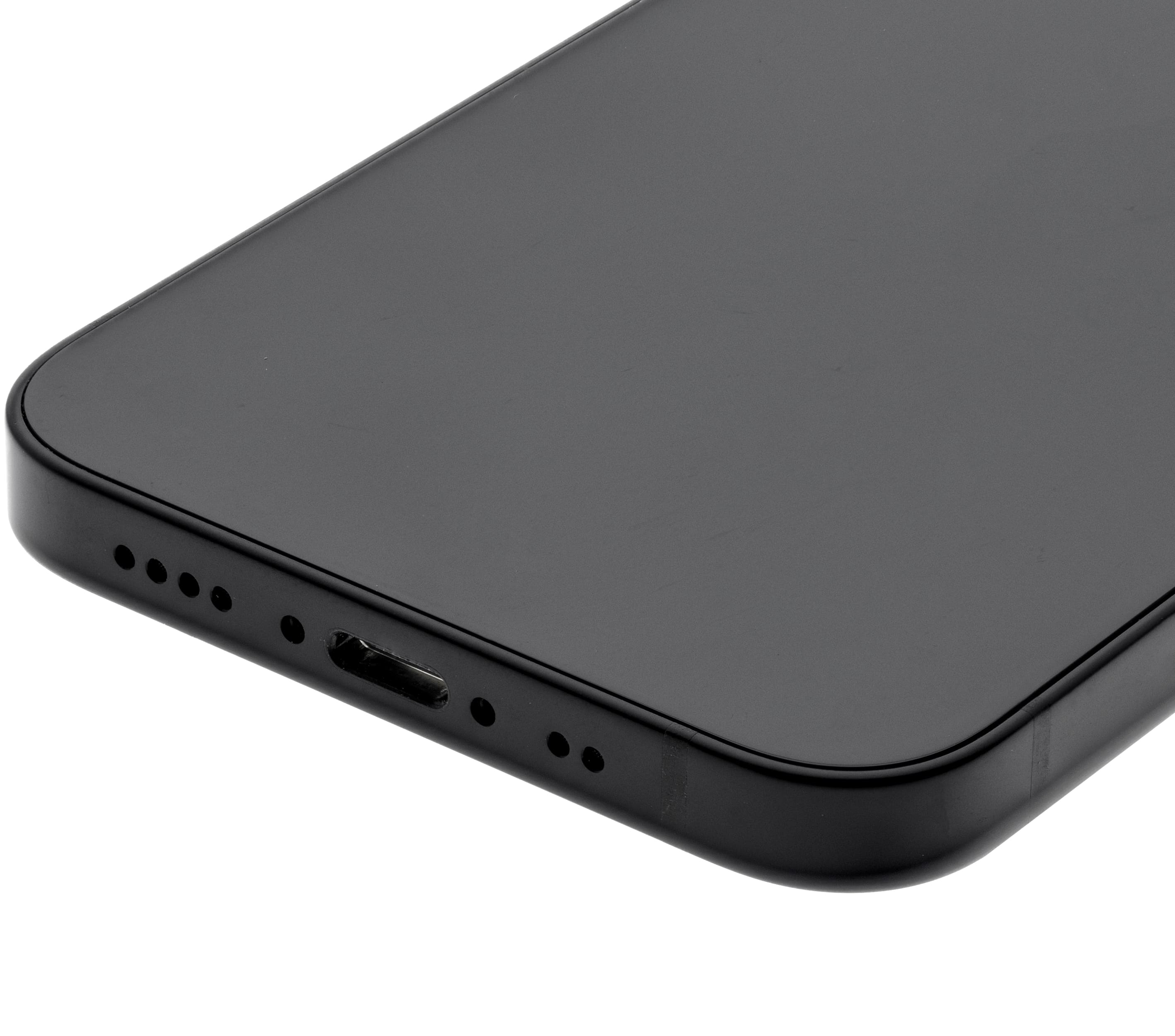 Back Housing W/ Small Components Pre-Installed Compatible For iPhone 12 Mini (International Version) (Used OEM Pull: Grade A) (Black)