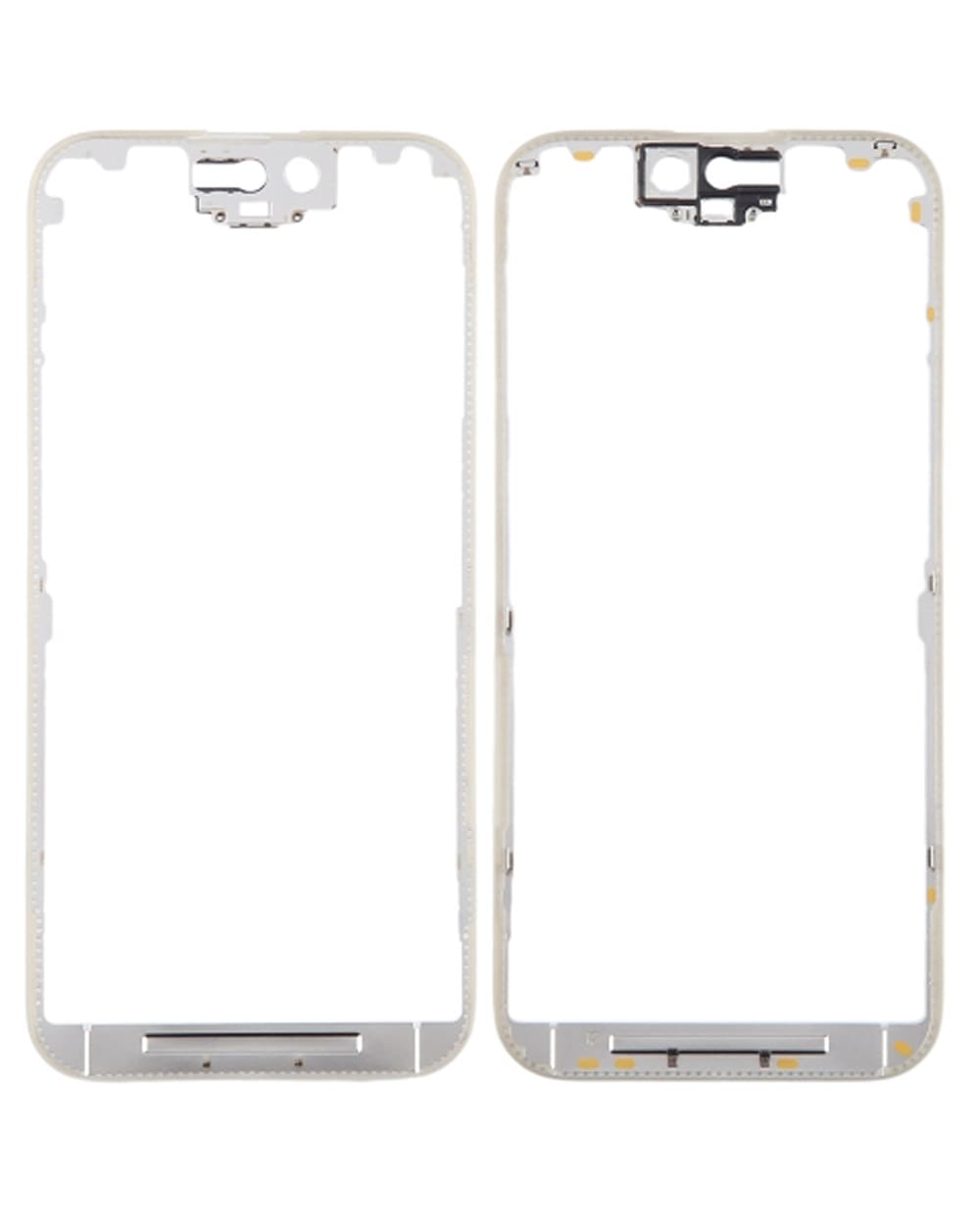 LCD Frame Without Glue Compatible For iPhone 15 Pro (5 Pack)