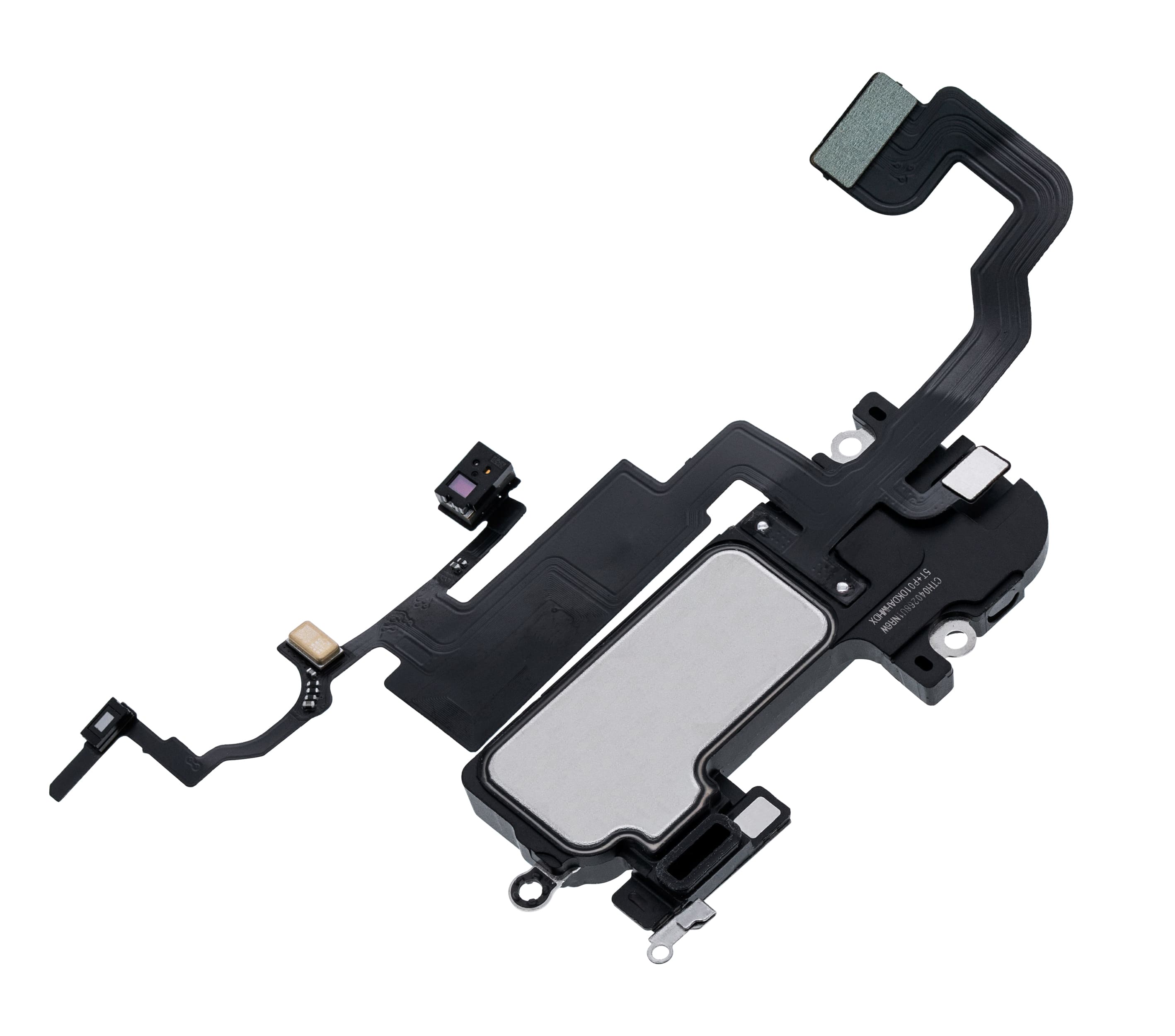 Earpiece Speaker With Proximity Sensor Cable Compatible For iPhone 12 Pro Max (Warning: Irreparable Face ID Functionality) (Aftermarket)