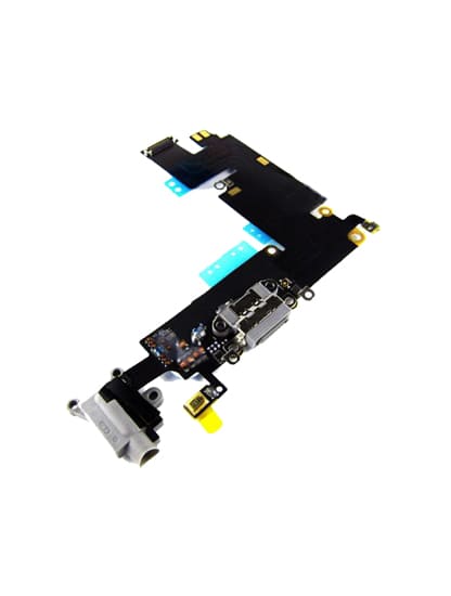 Charging Port Flex Cable Compatible For iPhone 6 Plus (Aftermarket) (Space Gray)