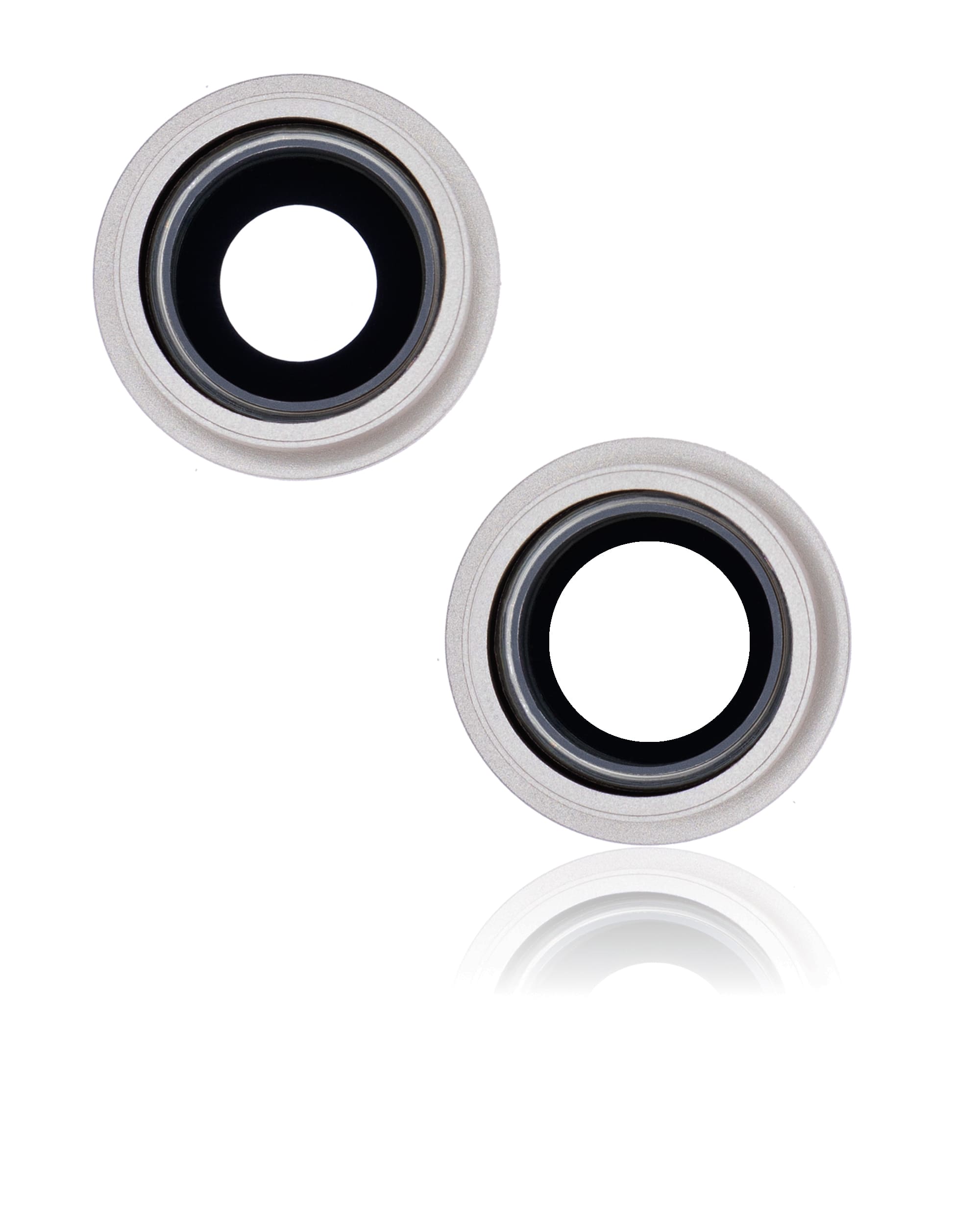 Back Camera Lens With Bracket & Bezel Compatible For iPhone 13 / 13 Mini (Aftermarket Plus) (Starlight)