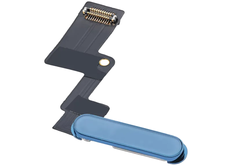 Power Button Flex Compatible For iPad 10 (2022) (Aftermarket Plus) (Blue)