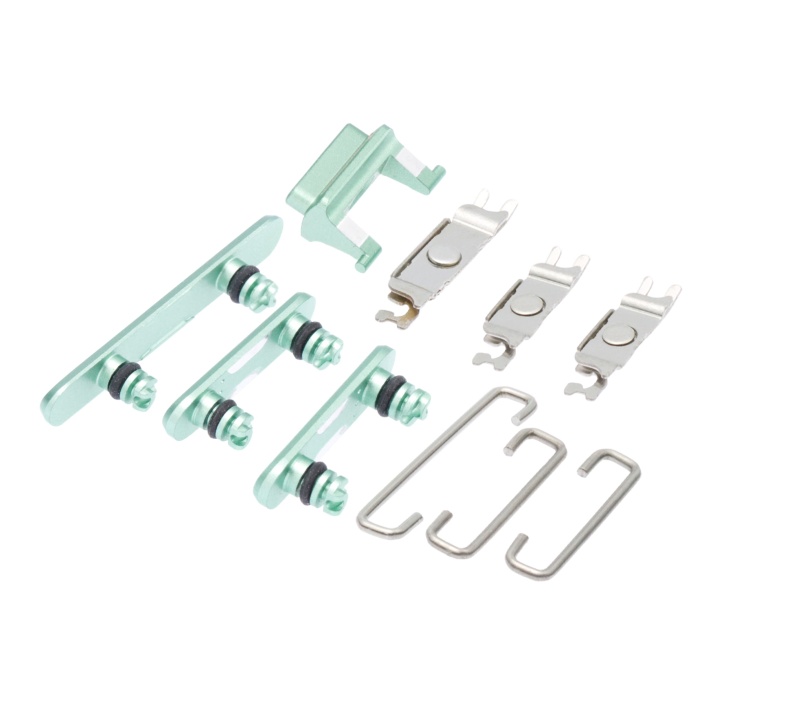 Hard Buttons (Power / Volume / Switch) Compatible For iPhone 11 (Green)