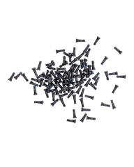 Bottom Screws Compatible For iPhone 7 / 7 Plus (Jet / Matte Black) (100 Pack)