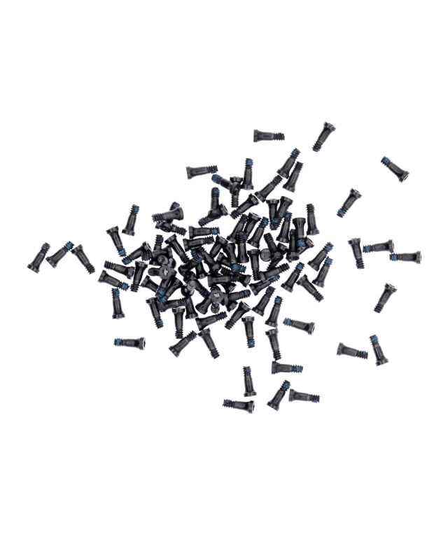 Bottom Screws Compatible For iPhone 7 / 7 Plus (Jet / Matte Black) (100 Pack)