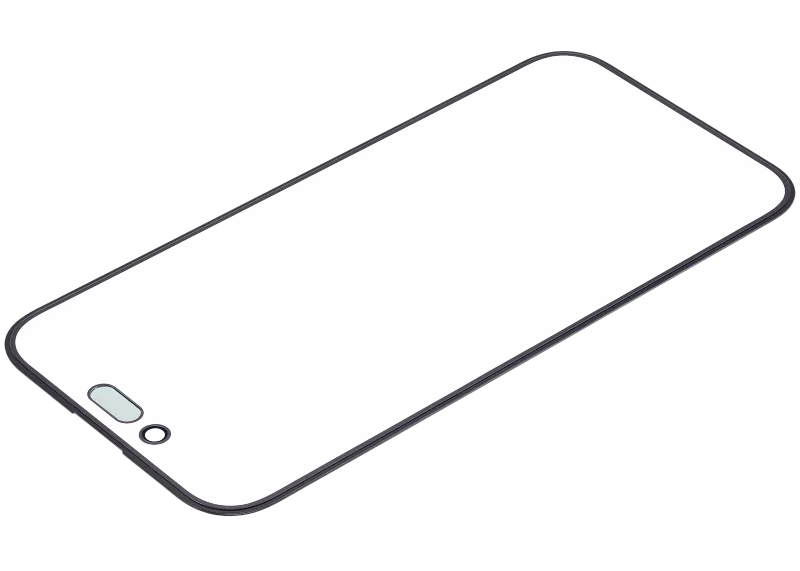 2 in 1 With Frame Included (Front Glass + OCA Pre-Installed) Compatible For iPhone 14 Pro (OCA Master)