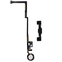 Home Button Flex Cable Compatible For iPad 5 (2017) / iPad 6 (2018) (Aftermarket Plus) (Rose Gold)