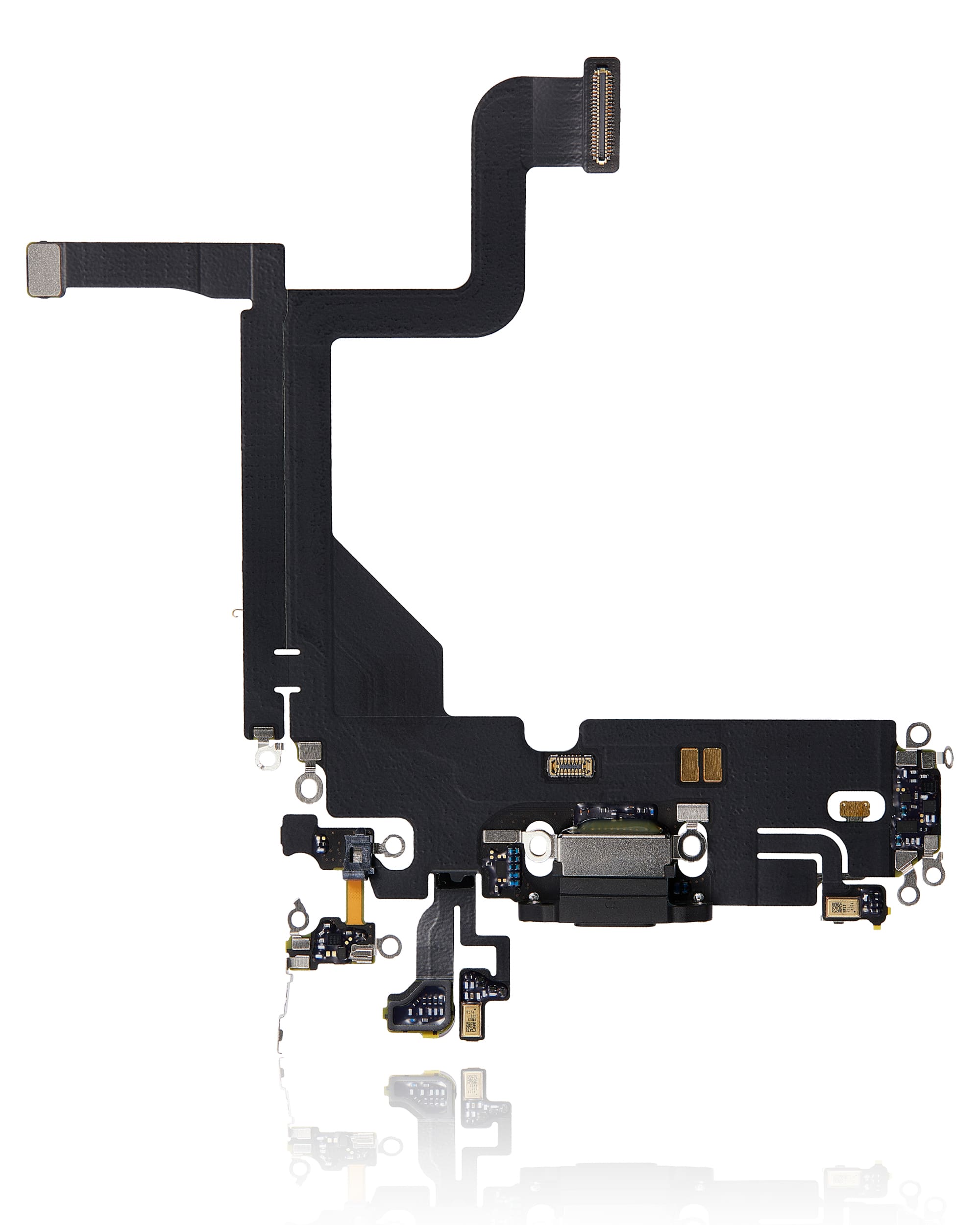 Charging Port Flex Cable Compatible For iPhone 13 Pro (Used OEM Pull) (Graphite)