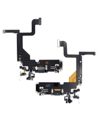Charging Port Flex Cable Compatible For iPhone 13 Pro (Premium) (Alpine Green)