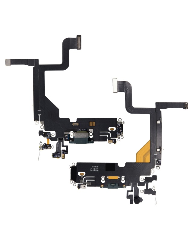 Charging Port Flex Cable Compatible For iPhone 13 Pro (Premium) (Alpine Green)
