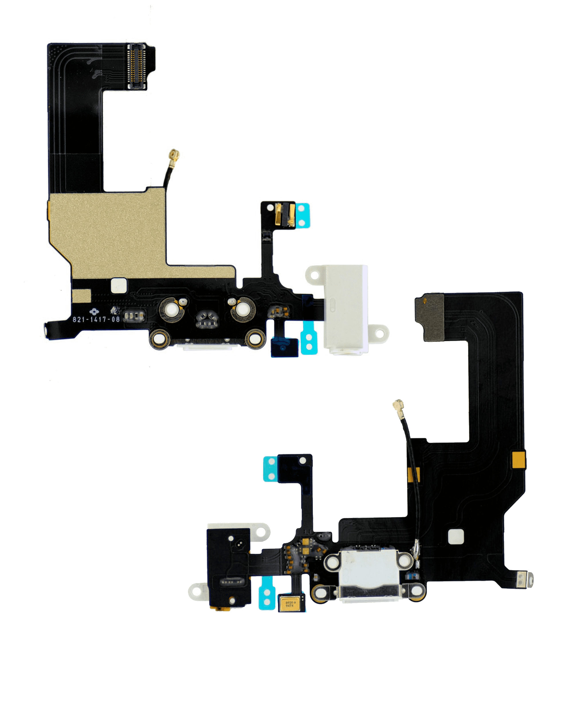 Charging Port Flex Cable Compatible For iPhone 5 (Silver)